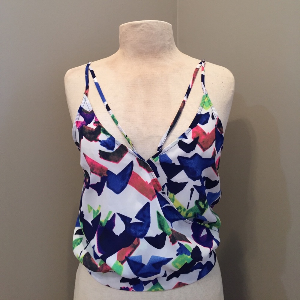 Astro Bright Floral Summer Top